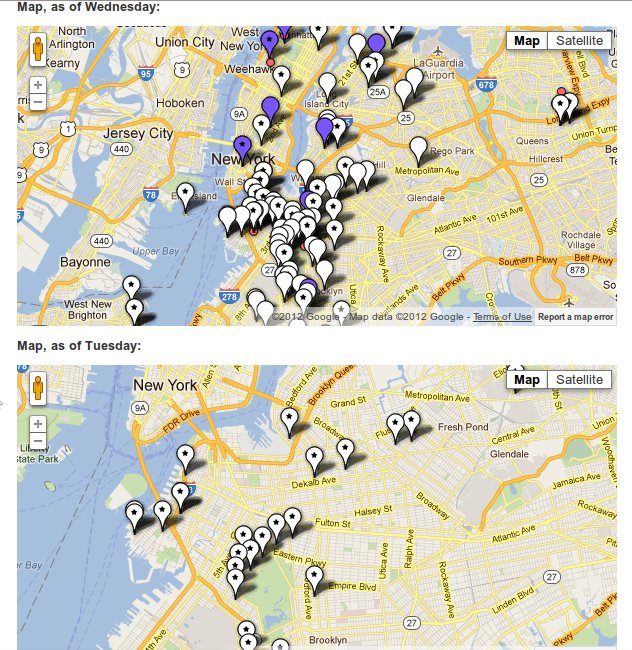 Community tracked street plowing